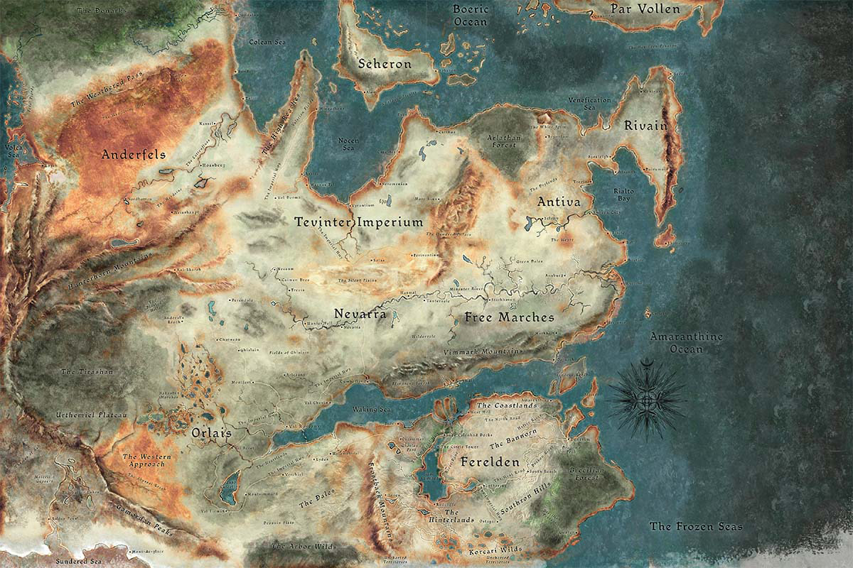 Map of Thedas